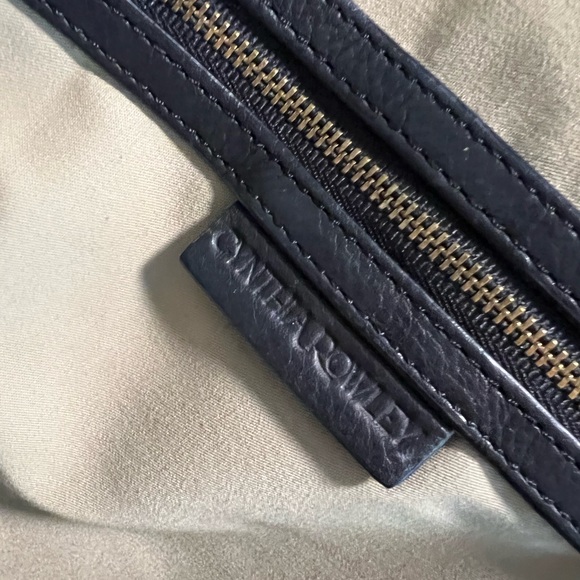 Cynthia Rowley Bucket Bag Black or maybe Dark Brown Leather Purse - Picture 8 of 8